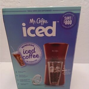Mr. Coffee Iced Coffee Maker in Red